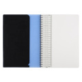 Comix Diamond Translucent PP Cover Dot Grid Spiral Bound Notebook